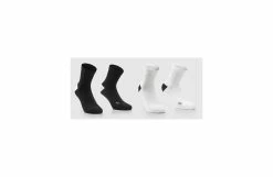 Chaussures vélo route homme Soldes 6 ASSOS Chaussettes De Cyclisme été Essence Low - Twin Pack