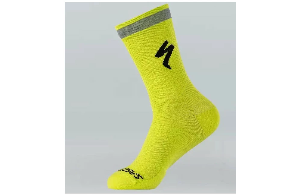 Chaussettes Hautes Vélo SPECIALIZED Soft Air Reflective Tall 4 Chaussettes Hautes Vélo SPECIALIZED Soft Air Reflective Tall – Image 2