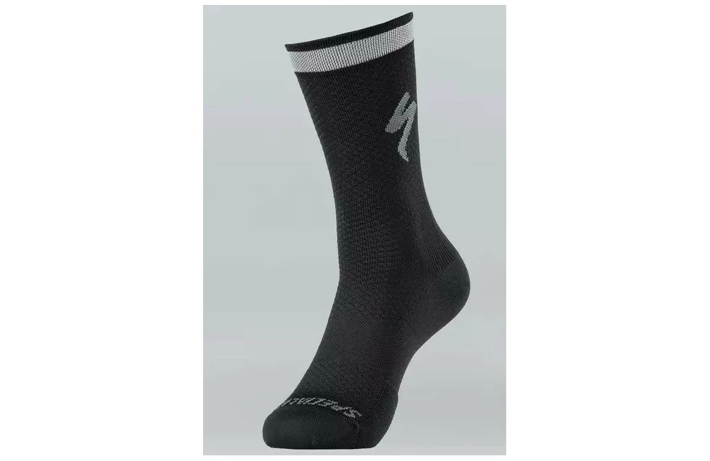 Chaussettes Hautes Vélo SPECIALIZED Soft Air Reflective Tall 6 Chaussettes Hautes Vélo SPECIALIZED Soft Air Reflective Tall – Image 4