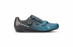 Chaussures Vélo Route SCOTT Team Boa Black Fade / Metallic Blue 2023 -Chaussures vélo route homme Soldes chaussures velo route scott team boa black fade metallic blue 2023 2
