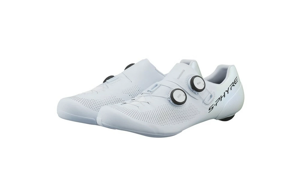 Chaussures Vélo Route SHIMANO S-Phyre RC903 Blanc Version Large 4 Chaussures Vélo Route SHIMANO S-Phyre RC903 Blanc Version Large – Image 2