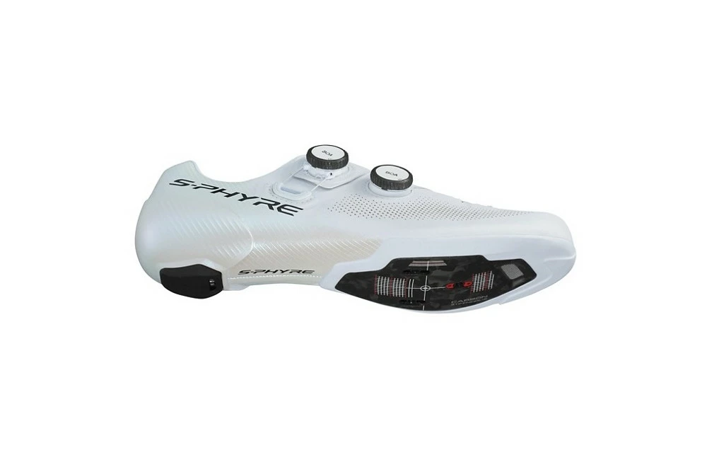 Chaussures Vélo Route SHIMANO S-Phyre RC903 Blanc Version Large 5 Chaussures Vélo Route SHIMANO S-Phyre RC903 Blanc Version Large – Image 3
