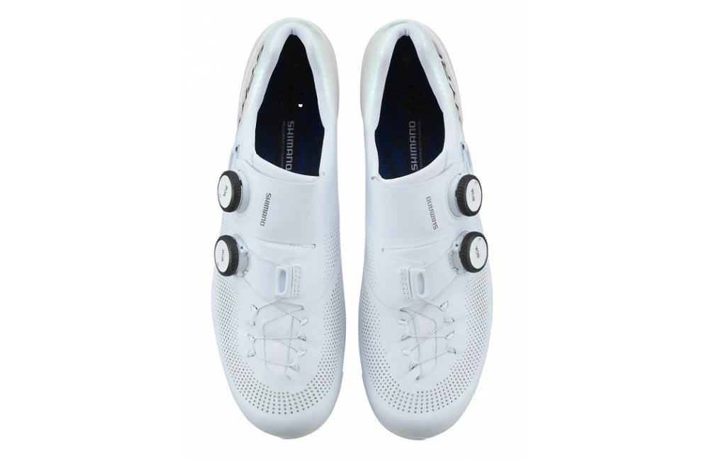 Chaussures Vélo Route SHIMANO S-Phyre RC903 Blanc Version Large 7 Chaussures Vélo Route SHIMANO S-Phyre RC903 Blanc Version Large – Image 5