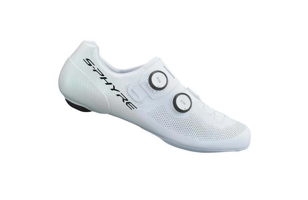 Chaussures Vélo Route SHIMANO S-Phyre RC903 Blanc Version Large 3 Chaussures Vélo Route SHIMANO S-Phyre RC903 Blanc Version Large