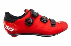 Chaussures Vélo Route SIDI Ergo 5 Carbon Composite Rouge Mat / Noir -Chaussures vélo route homme Soldes chaussures velo route sidi ergo 5 carbon composite rouge mat noir 2021 4