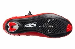 Chaussures Vélo Route SIDI Ergo 5 Carbon Composite Rouge Mat / Noir -Chaussures vélo route homme Soldes chaussures velo route sidi ergo 5 carbon composite rouge mat noir 2021 5