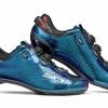 Chaussures Vélo Route SIDI SHOT 2 Carbon Bleu -Chaussures vélo route homme Soldes chaussures velo route sidi shot 2 carbon bleu