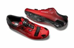Chaussures Vélo Route SIDI Sixty Noir Rouge - Edition Limitée -Chaussures vélo route homme Soldes chaussures velo route sidi sixty noir rouge 2021 edition limitee 1