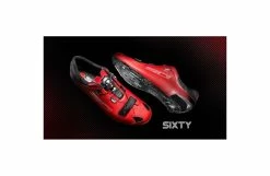Chaussures Vélo Route SIDI Sixty Noir Rouge - Edition Limitée -Chaussures vélo route homme Soldes chaussures velo route sidi sixty noir rouge 2021 edition limitee 6