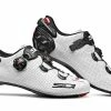 Chaussures Vélo Route SIDI WIRE 2 Carbon AIR Blanche / Noire -Chaussures vélo route homme Soldes chaussures velo route sidi wire 2 carbon air blanche noire