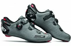 Chaussures Vélo Route SIDI Wire 2 Carbon Gris Mat Noir