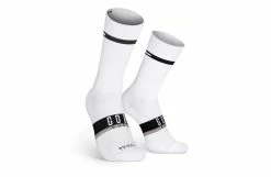 GOBIK Chaussettes Vélo UNISEX SUPERB HORIZON EXTRA LONG BLANC 2023