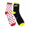 LE TOUR DE FRANCE Lot De 2 Paires De Chaussettes Cyclistes Tour De France 2019