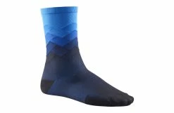 MAVIC Socquettes Hautes COSMIC GRAPHIC 8 MAVIC Socquettes Hautes COSMIC GRAPHIC -Chaussures vélo route homme Soldes mavic socquettes hautes cosmic graphic fiery 2