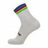 SANTINI Chaussettes Vélo Champion Du Monde -Chaussures vélo route homme Soldes santini chaussettes velo champion du monde