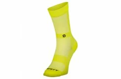 SCOTT Chaussettes Vélo Performance NO SHORTCUTS Crew Jaune 2023