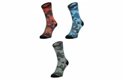 SCOTT Chaussettes Vélo TRAIL CAMO MAP Crew 2021
