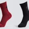 SPECIALIZED Chaussettes Vélo Hiver Cotton Tall Logo -Chaussures vélo route homme Soldes specialized chaussettes velo hiver cotton tall logo