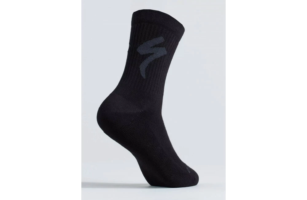SPECIALIZED Chaussettes Vélo Hiver Cotton Tall Logo 5 SPECIALIZED Chaussettes Vélo Hiver Cotton Tall Logo – Image 3