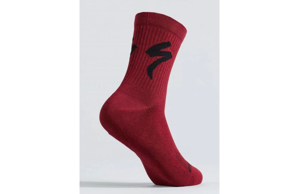 SPECIALIZED Chaussettes Vélo Hiver Cotton Tall Logo 7 SPECIALIZED Chaussettes Vélo Hiver Cotton Tall Logo – Image 5