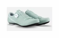 SPECIALIZED Chaussures Velo Route Homme Torch 1.0 - White Sage / Dune White -Chaussures vélo route homme Soldes specialized chaussures velo route homme torch 10 white sage dune white 2
